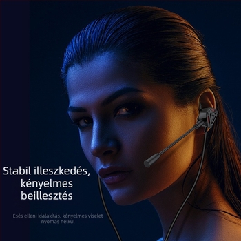 WJHH GM3 vezetékes e-sport in-ear fülhallgató mikrofonnal, 3,5 mm csatlakozó, 1,2 m kábel, 20–20000 Hz frekvencia-válasz, 32 Ω ellenállás