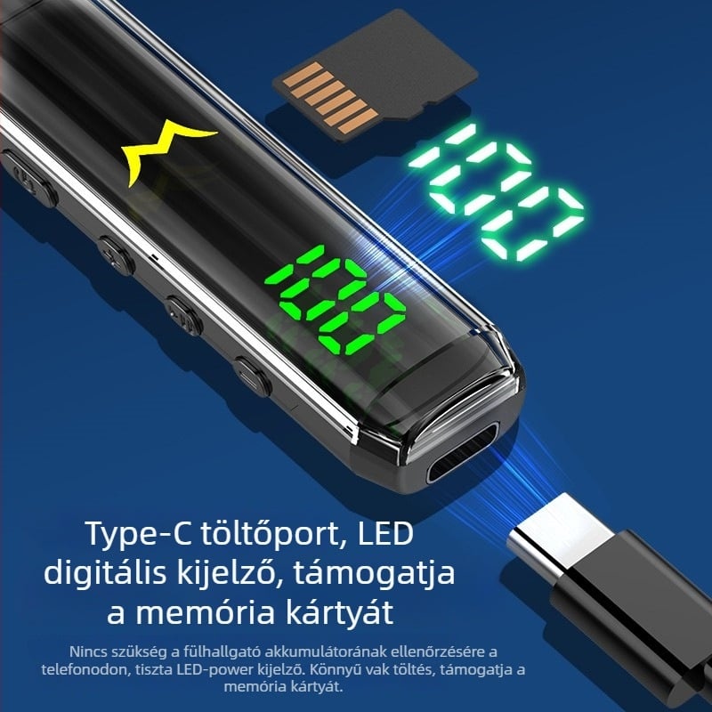 Bluetooth nyakpántos fejhallgató zajszűréssel, hosszú üzemidő és zenelejátszás sporthoz (Bluetooth 5.0; nyakpántos kialakítás; üzemidő >8 óra; vízálló; zenelejátszás)