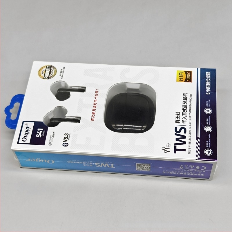 Valódi vezeték nélküli sztereó fülhallgatók zajcsökkentéssel, hosszú akkumulátoros üzemidő, Bluetooth 5.3, in-ear dizájn, kétoldali hangzás