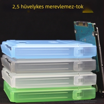 Hordozható merevlemez tok, Longqi Tong, PP2.5 modell, PP anyag, támogatja az egységcsomagolást