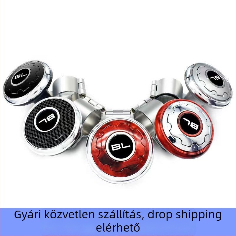 Kormánykerék erősítő golyó egy kézzel történő kormányzásra, univerzális, ABS + cink-ötvözet, acél golyócsapágy, 114 g