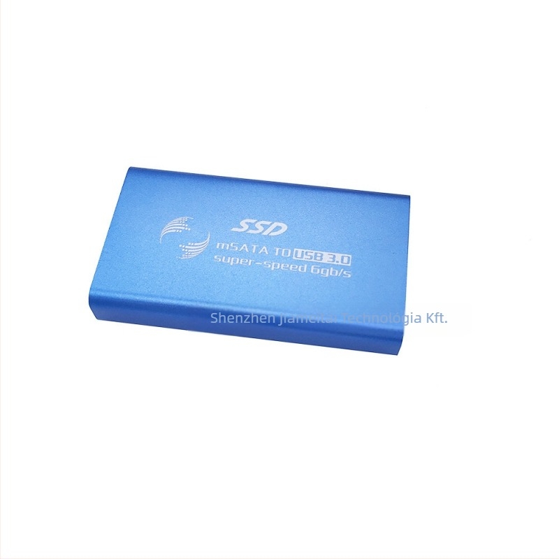 mSATA USB 3.0 külső merevlemez-ház MCA389 ASM1153E