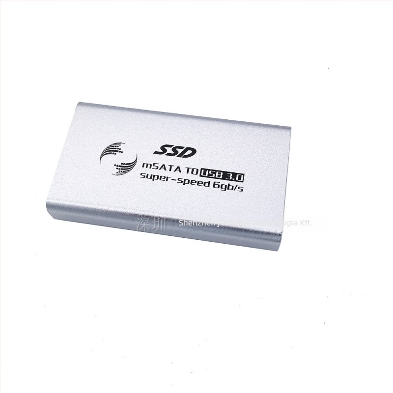 mSATA USB 3.0 külső merevlemez-ház MCA389 ASM1153E