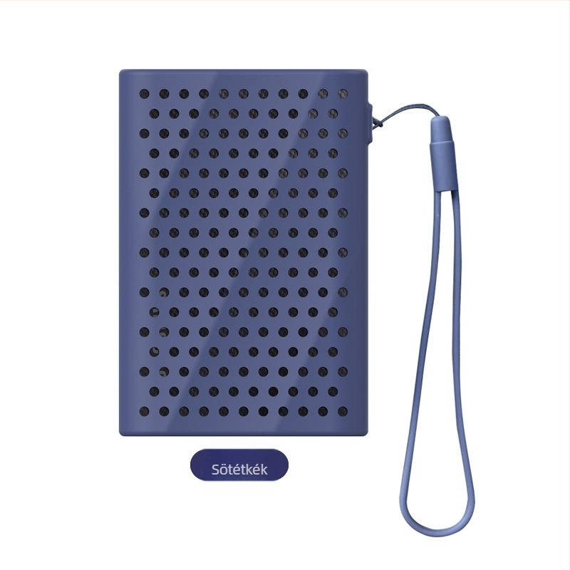 Szilikon tok Samsung T9 SSD-hez – ütésálló, rezgésvédő, hőelvezetés; Modell T9; Pánttal a hordozáshoz