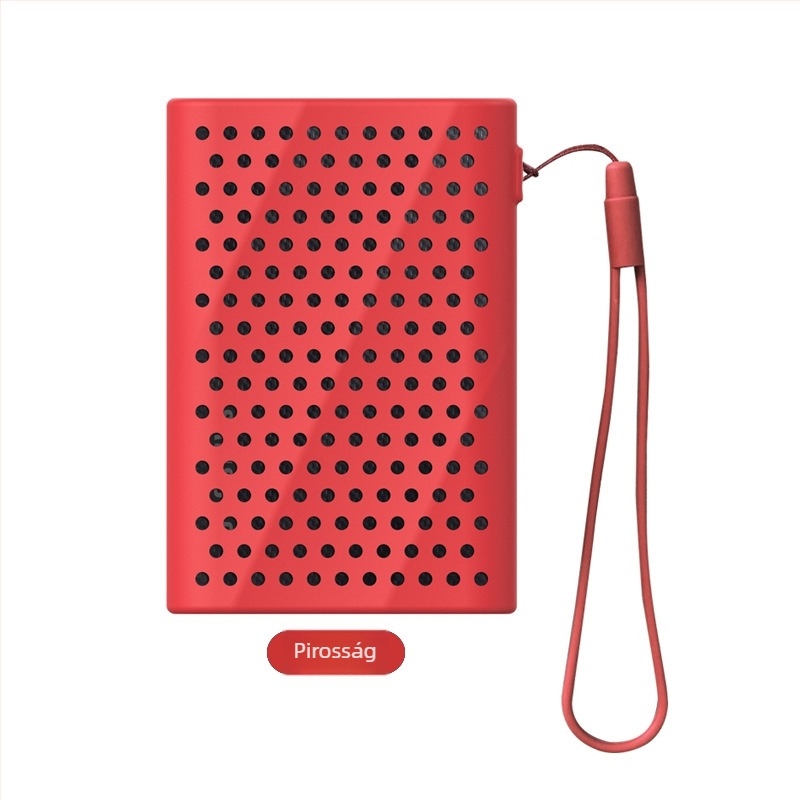 Szilikon tok Samsung T9 SSD-hez – ütésálló, rezgésvédő, hőelvezetés; Modell T9; Pánttal a hordozáshoz