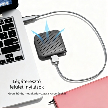 Szilikon tok Sandisk Ele mobil SSD Elements SE számára – modell 130a, 116 szilikon lanyarddal; csomag tartalma: védőtok és lanyard; márka Xqctek