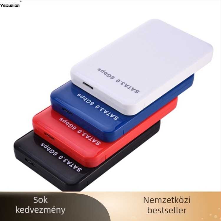 Külső merevlemez-hüvely USB 3.0, SATA 3.0, 6Gbps, UASP-támogatás, 3TB-ig