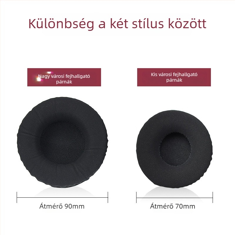 Magic law nubuk bőr tok Urbanite modellhez, kompatibil Sennheiser Urbanite L és XL