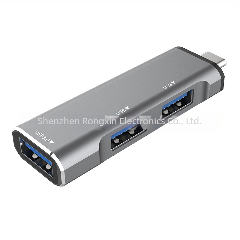 slovjo SRJ-303C USB-C hub 3-portos, 5 Gbps, külső tápellátás nélküli