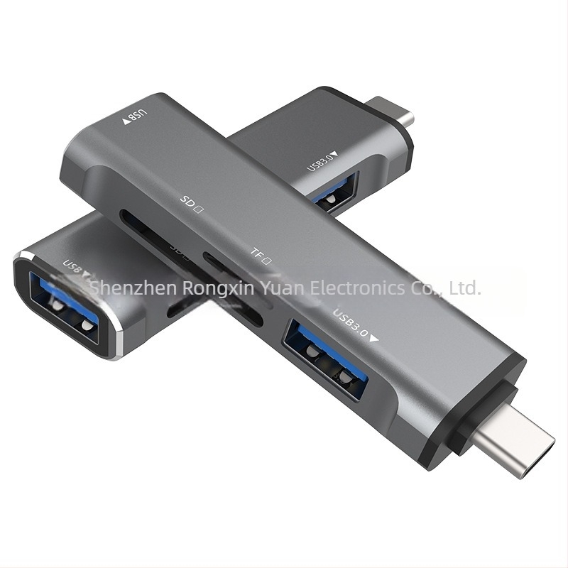 slovjo SRJ-303C USB-C hub 3-portos, 5 Gbps, külső tápellátás nélküli