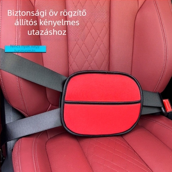 Autógyermekülés biztonsági öv tartó – többfunkciós, Navigation márka, pamut anyag, 45 g, nyomtatott logó, autóalkatrészek