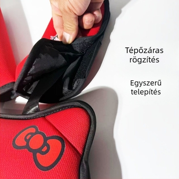 Macskafej-stílusú gyermekbiztonsági öv korlátozó és vállvédő autóhoz