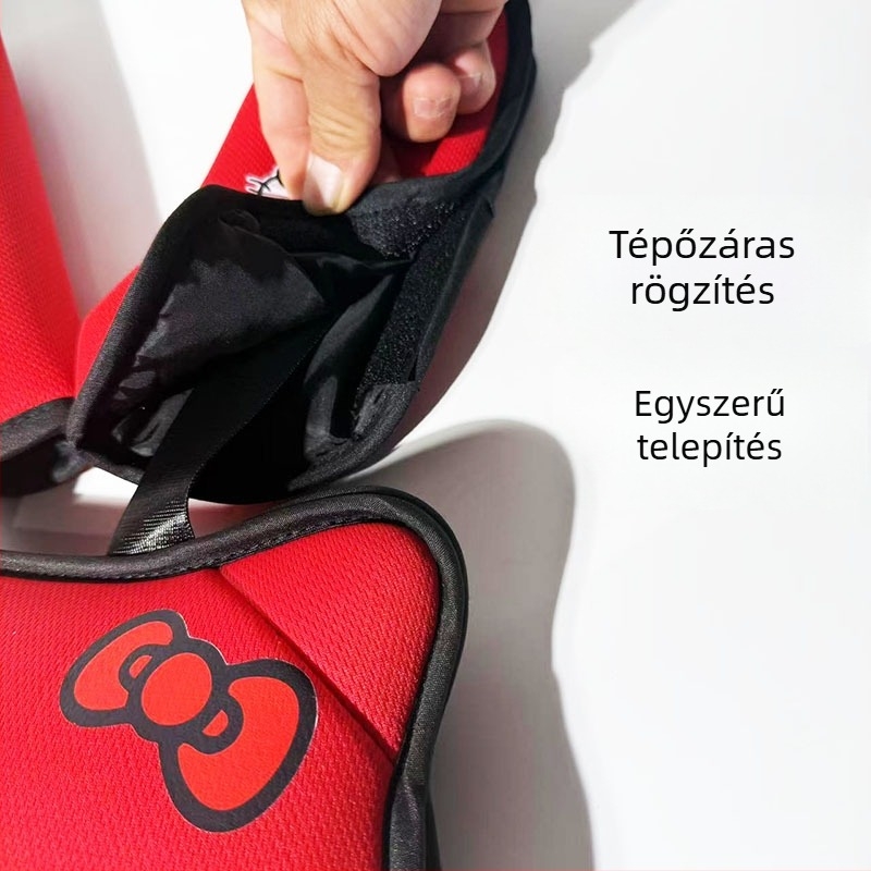 Macskafej-stílusú gyermekbiztonsági öv korlátozó és vállvédő autóhoz