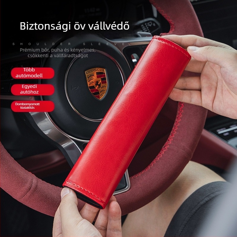 Fanche autó biztonságiöv vállvédő, 100% pamut, súly 0,6, logó OK