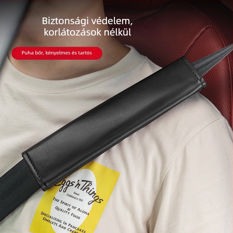 Fanche autó biztonságiöv vállvédő, 100% pamut, súly 0,6, logó OK