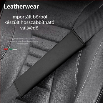 Pick-up bőr autóbiztonsági öv vállvédő – testreszabható feldolgozás, súly 0,07 kg