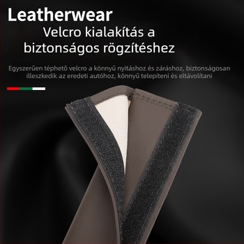 Pick-up bőr autóbiztonsági öv vállvédő – testreszabható feldolgozás, súly 0,07 kg