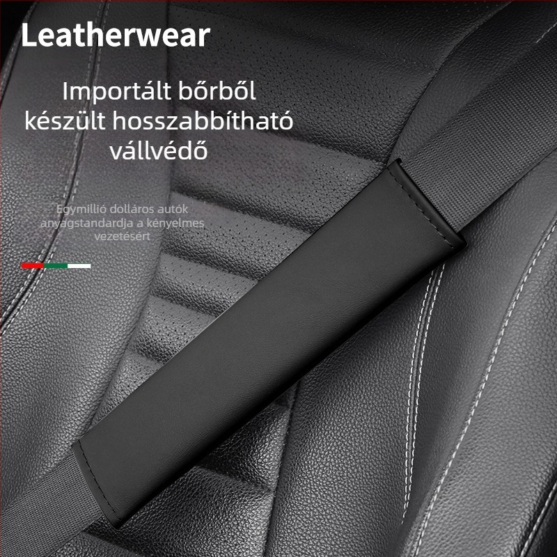 Pick-up bőr autóbiztonsági öv vállvédő – testreszabható feldolgozás, súly 0,07 kg
