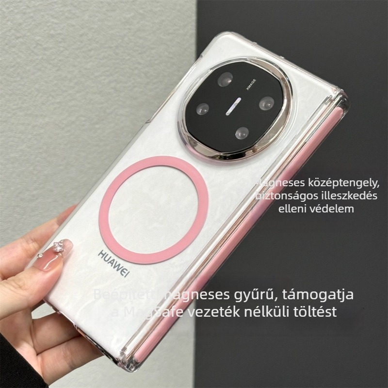 Huawei Mate X6 / Mate X5 gyűjtemény kiadású tok mágneses központi tengellyel, teljes körű védelem, magas minőségű külső, új stílus