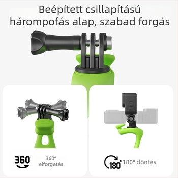 Telesin szilikon rugalmas pánt a DJI Nano kormánytartóhoz, GoPro rugalmas pánt Action 6/5/4
