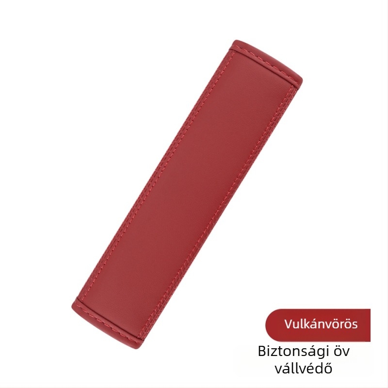 Bőr autóscél vállpárnák – kopásálló, hosszított és vastagabb, védelem a szorítás ellen, egész éves univerzális. Márka Nothing. Logó nyomtatás lehetséges. Testreszabás nélkül.