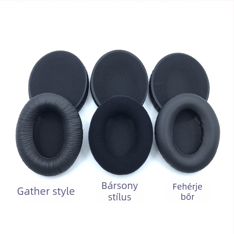 Fülpárnák és fejvédő párna készlet Sennheiser HD4 sorozathoz (HD419/HD429/HD439/HD449/HD418/HD428/HD448) – protein bőr, egyszerű telepítés