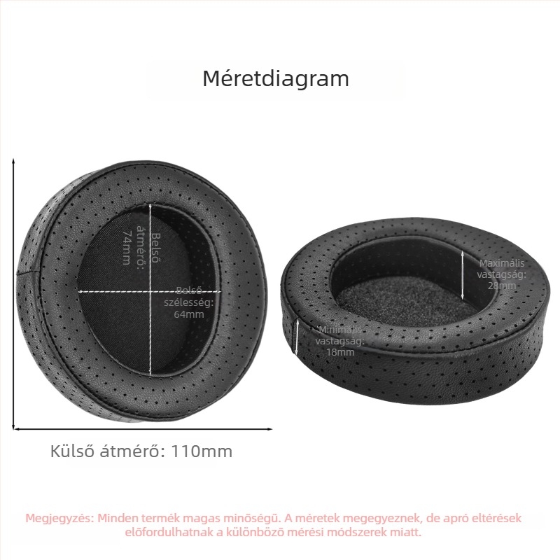 Fejhallgató borítás AKG K812 – puha és kényelmes, mintaminta szerint testreszabott