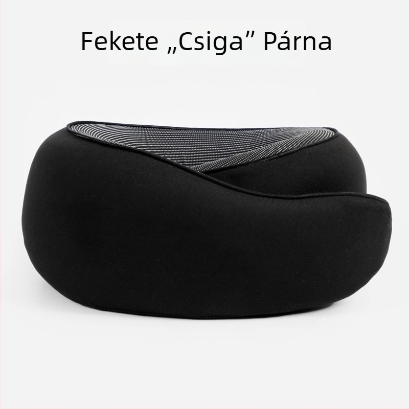 Memóriahabos U-alakú utazó nyakpárna, hordozható