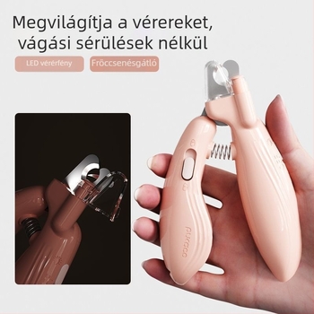 Macska körömolló és háziállatok körömvágó olló macskáknak, kutyáknak és nyulaknak