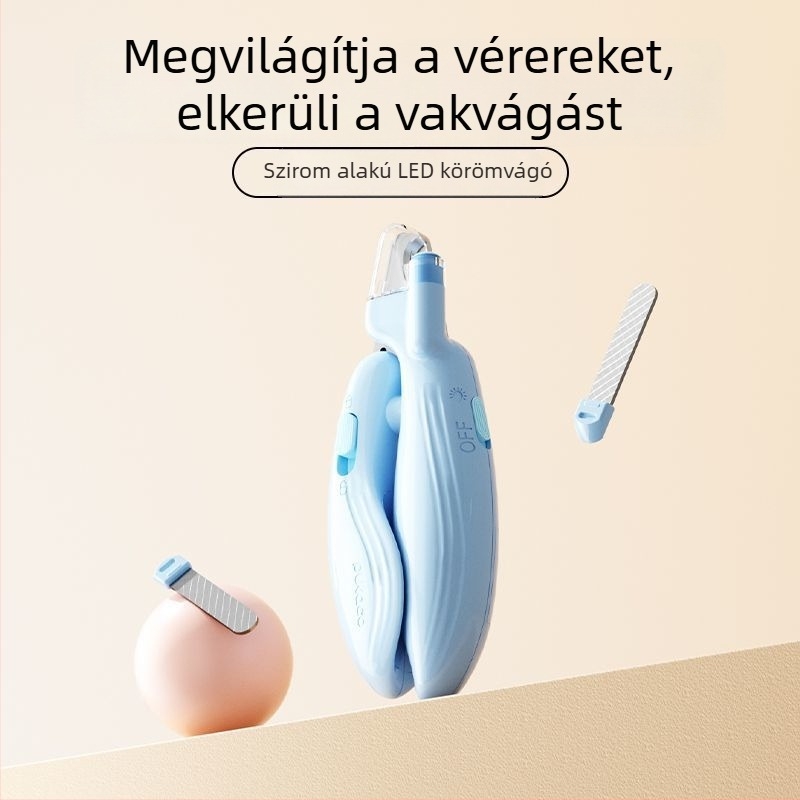 Macska körömolló és háziállatok körömvágó olló macskáknak, kutyáknak és nyulaknak