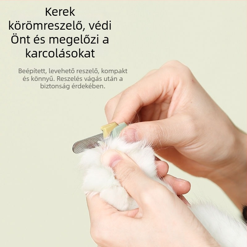 Macska körömolló és háziállatok körömvágó olló macskáknak, kutyáknak és nyulaknak