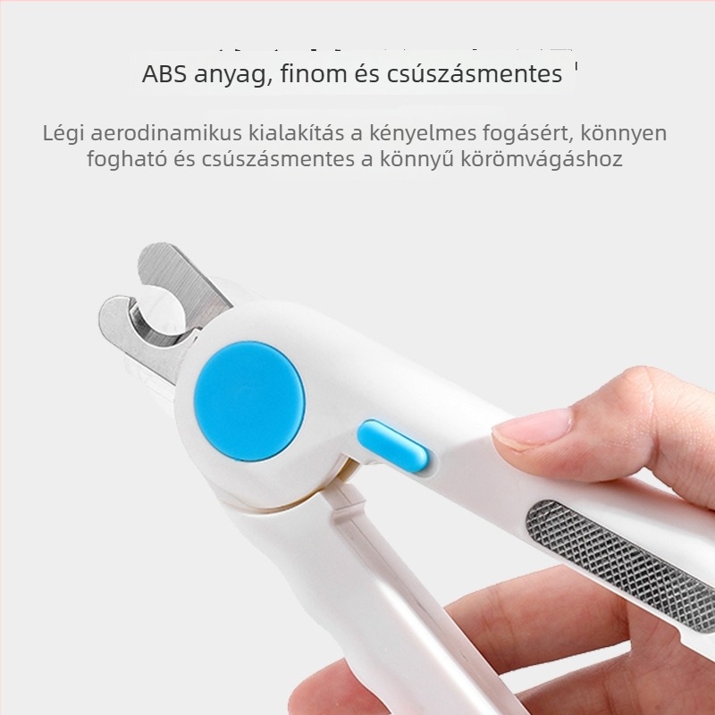 Állat körömvágók, műanyag + rozsdamentes acél, kutyáknak, 200 darabos csomag