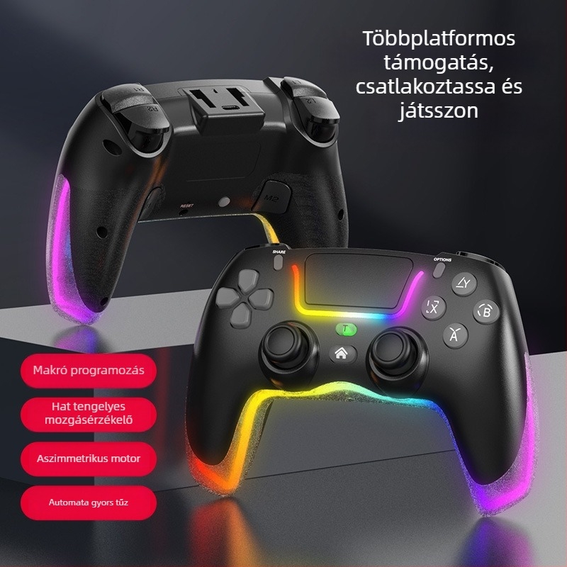 Játékvezérlő - P07, TYPE-C, Vibráció, Mozgásérzékelés - PC, Apple készülékek, SWITCH, Android