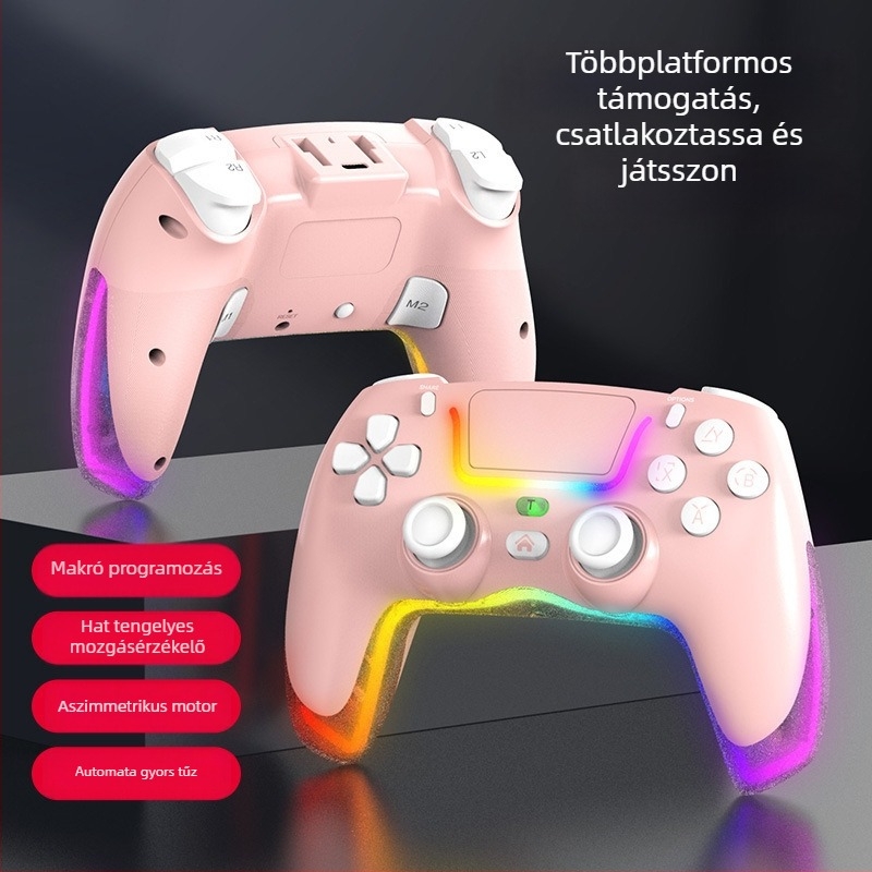 Játékvezérlő - P07, TYPE-C, Vibráció, Mozgásérzékelés - PC, Apple készülékek, SWITCH, Android