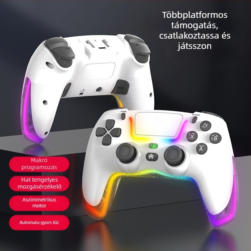 Játékvezérlő - P07, TYPE-C, Vibráció, Mozgásérzékelés - PC, Apple készülékek, SWITCH, Android