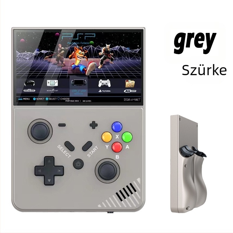 M18 nyílt forráskódú hordozható retró játékkonzol – Linux OS, 64/128GB tárhely, vezeték nélküli USB, PSP/PS1-kompatibilitás