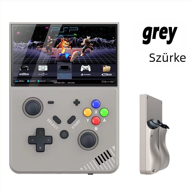 M18 nyílt forráskódú hordozható retró játékkonzol – Linux OS, 64/128GB tárhely, vezeték nélküli USB, PSP/PS1-kompatibilitás