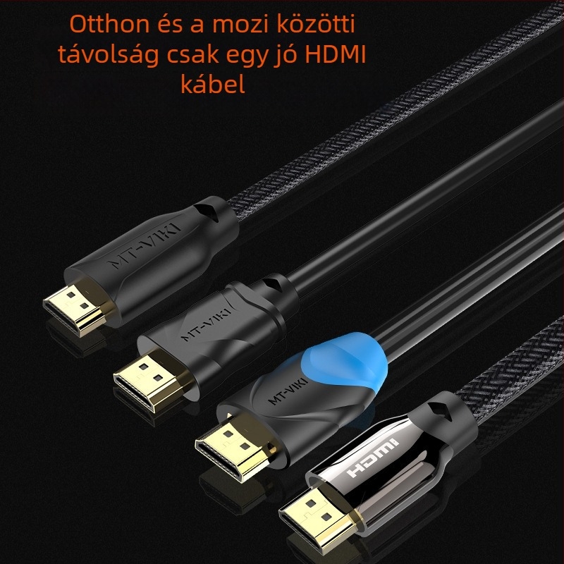 Maxto-dimensional moment HDMI A típusú kábel set-top boxhoz, oxigénmentes réz vezető, aranyozott érintkezők