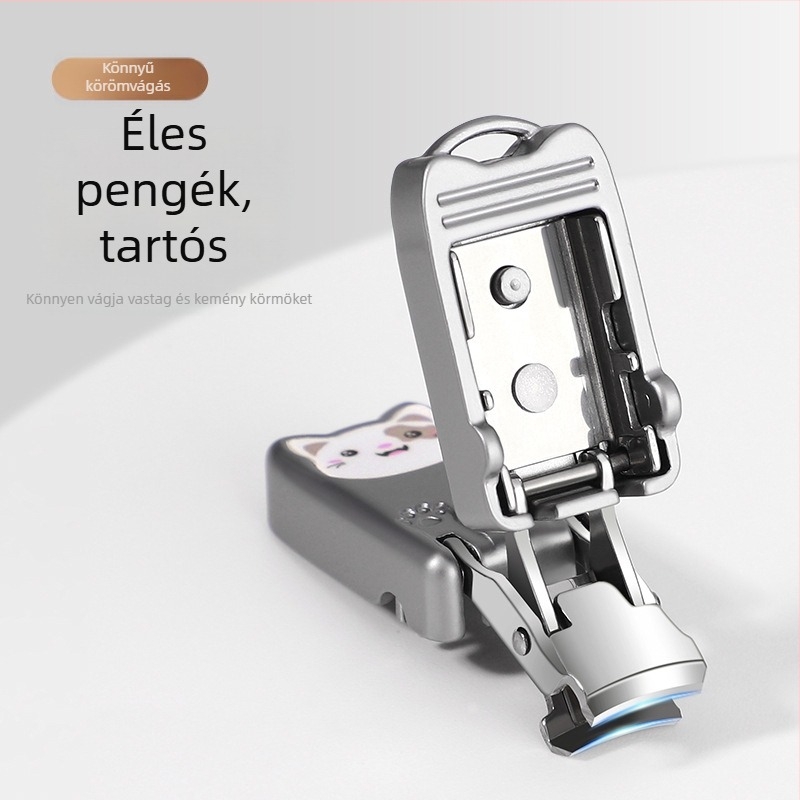 Mini összecsukható rozsdamentes acél körömvágó