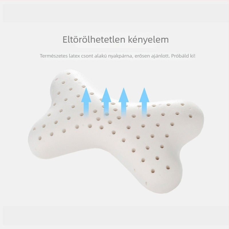 Autófej-támasz természetes latex töltettel, bársony pamut párnahuzat, minimalist stílus, univerzális illeszkedés, testreszabás elérhető