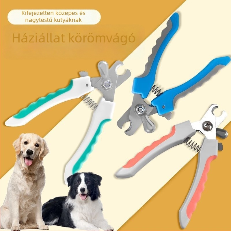 Kutyák és macskák körömvágó olló – kis, közepes és nagy testű kutyáknak