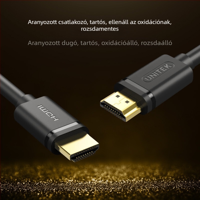 Superior Y-C137U HDMI 2.0 kábel, 4K támogatás, aranyozott csatlakozók, oxigéntől mentes réz, HDMI típus A, hossz 1–30 m