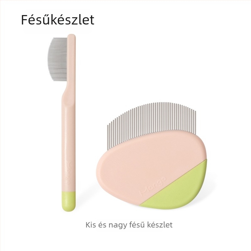 Linchen Ápoló fésű háziállatok számára – könnypigmentek alatti terület ápolására, macskák és kutyák számára; Anyag: Egyéb