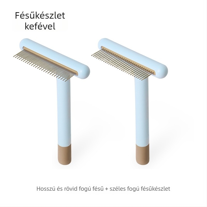 Linchen Ápoló fésű háziállatok számára – könnypigmentek alatti terület ápolására, macskák és kutyák számára; Anyag: Egyéb