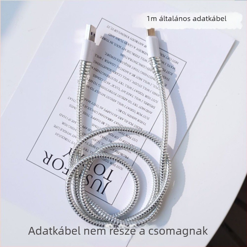 iPhone 14 adatkábel védőhüvely, törésálló, rajzfilmszerű dizájn