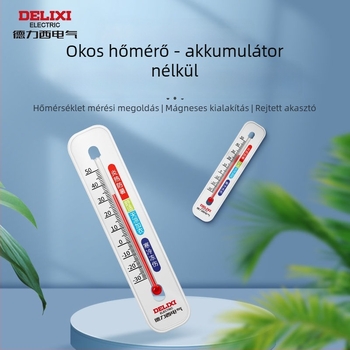 Beltéri falra szerelt hőmérő és páratartalom-mérő, magas precízitású babaszobába