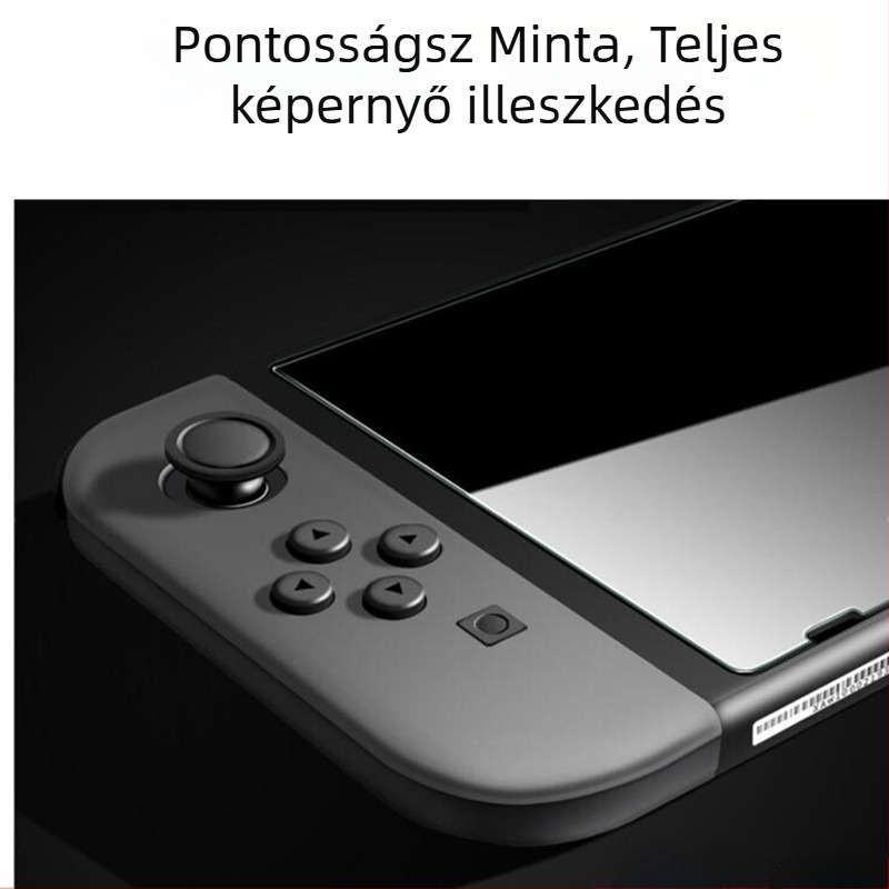 Nintendo Switch Edzett üveg kijelzővédő – 0,3 mm, 7 hüvelyk, HD