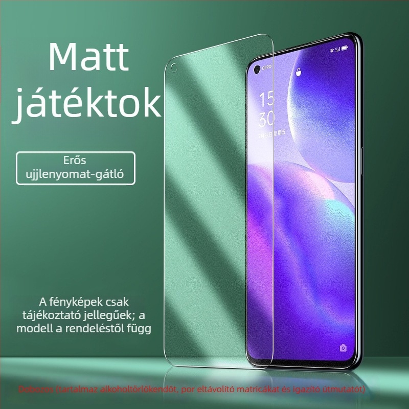 Redmi K40, K40 Game Version, K30 Pro és K30S – matt edzett üveg kijelzővédő, teljes képernyő védelem