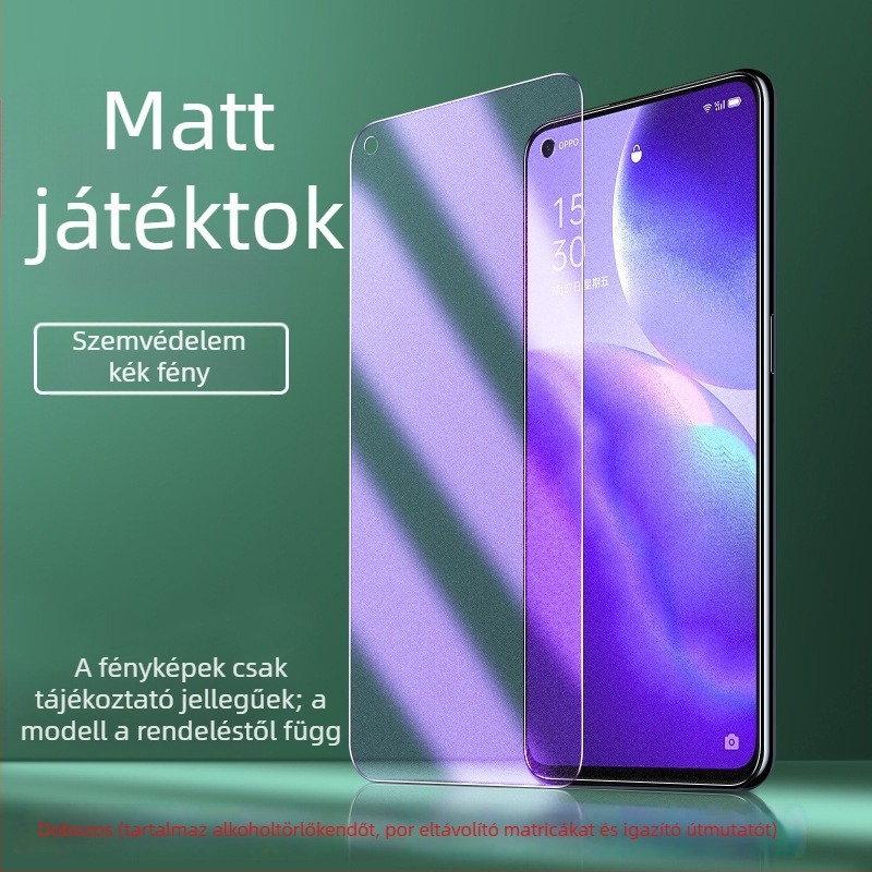 Redmi K40, K40 Game Version, K30 Pro és K30S – matt edzett üveg kijelzővédő, teljes képernyő védelem