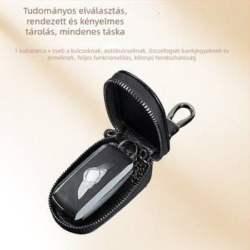 Autókulcs táska Jianxiao, PU bőr, vízálló